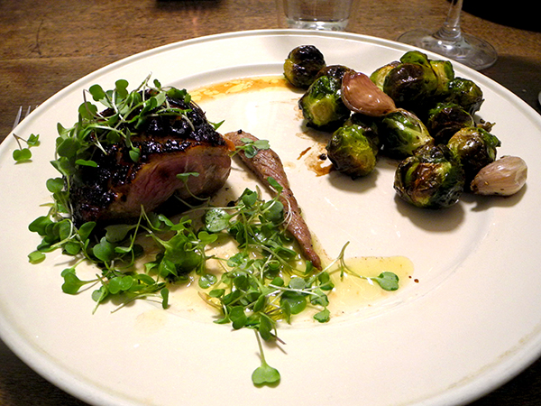 duck_breast_arugula_brussels_sprouts